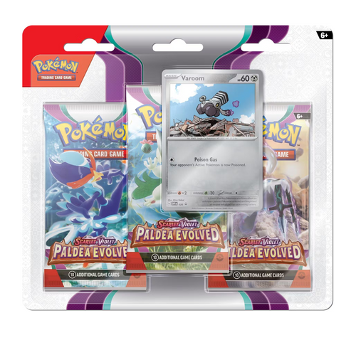 Pokemon Scarlet & Violet: Paldea Evolved 3-Pack Blister