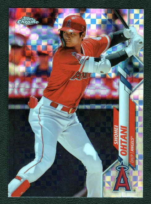 2020 Topps Chrome #21 Shohei Ohtani X-Fractor Refractor