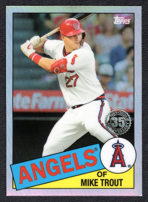 2020 Topps #85TC-1 Mike Trout 35th Anniversary Chrome  (#2)