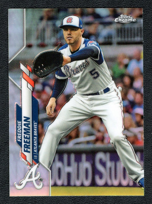 2020 Topps Chrome #131 Freddie Freeman Refractor (#2)