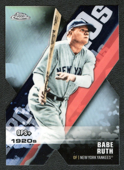 2020 Topps Chrome #DOD-15 Babe Ruth Decade of Dominance Die-Cut (#2)