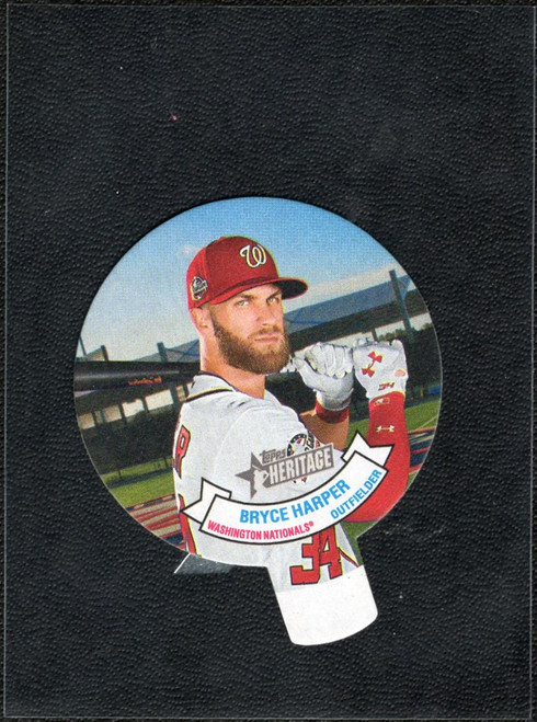 2022 Topps Series 1 #JNM-BH Bryce Harper Commemorative Jersey Number  Medallion