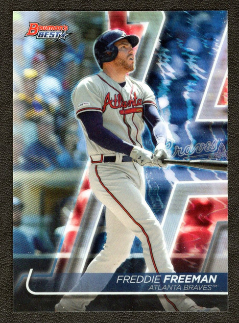 2020 Bowman's Best #54 Freddie Freeman Refractor