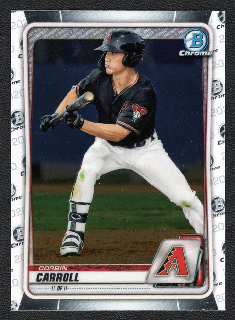 2020 Bowman Draft Chrome #BD-114 Corbin Carroll - The Baseball