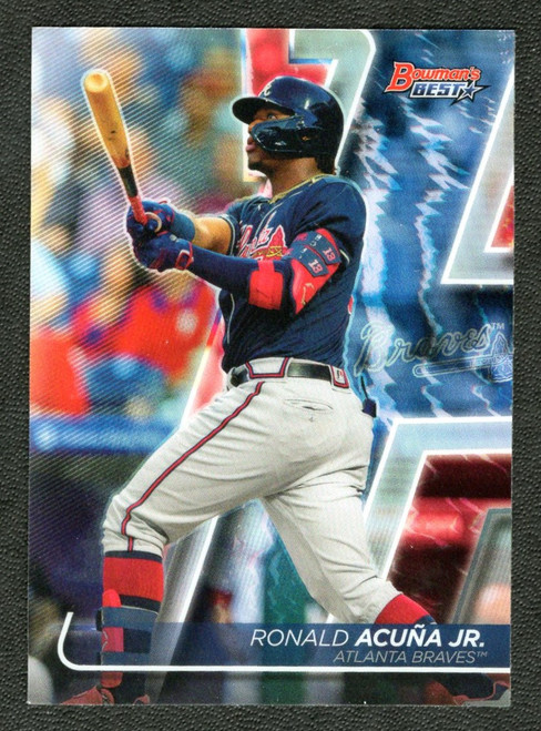 2020 Bowman's Best #53 Ronald Acuna Jr. Refractor