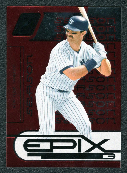 2005 Donruss Zenith #E-21 Don Mattingly Epix Red Parallel 030/100