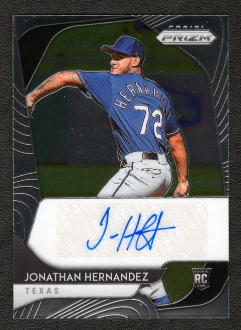 2020 Panini Prizm #RA-JH Jonathan Hernandez Rookie Autograph 