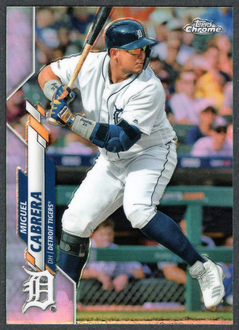 2020 Topps Chrome #6 Miguel Cabrera Refractor
