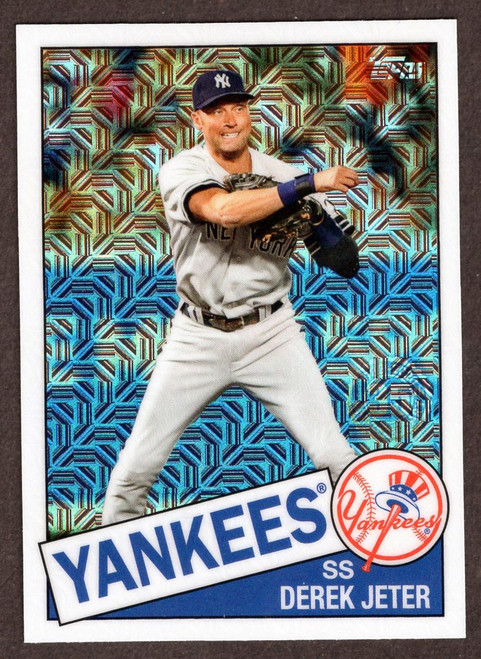 2020 Topps Update #CPC-2 Derek Jeter Silver Pack Chrome Refractor