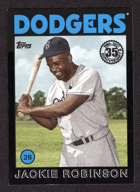  2023 Topps 1988 Silver Chrome #T88C-32 Jackie Robinson Baseball  Card : Collectibles & Fine Art