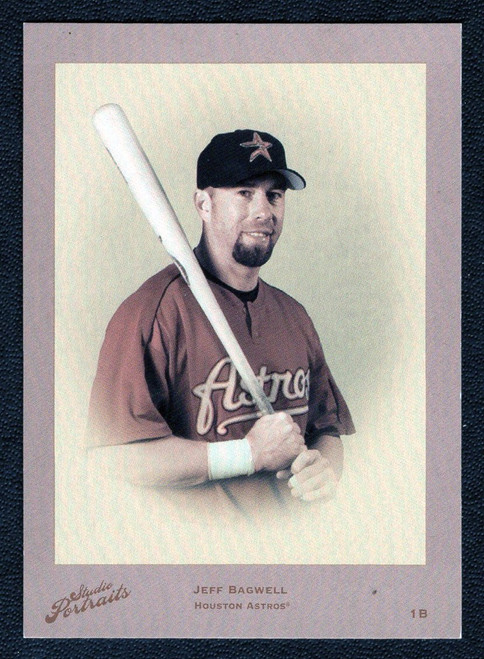 2005 Donruss Zenith #SP-88 Jeff Bagwell Studio Portraits Sepia Parallel 30/45