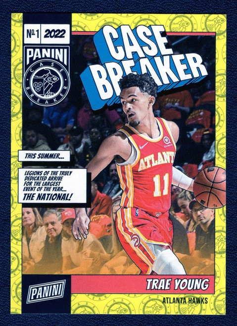 2022 Panini The National #CB15 Trae Young Case Breaker 184/199