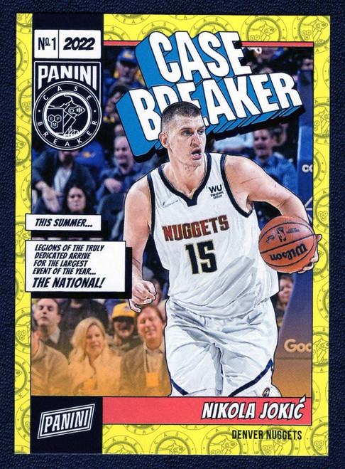 2022 Panini The National #CB13 Nikola Jokic Case Breaker 195/199