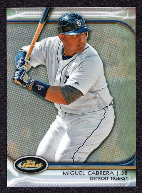 Miguel Cabrera 2012 Topps Chrome Red Refractor #130 Price Guide