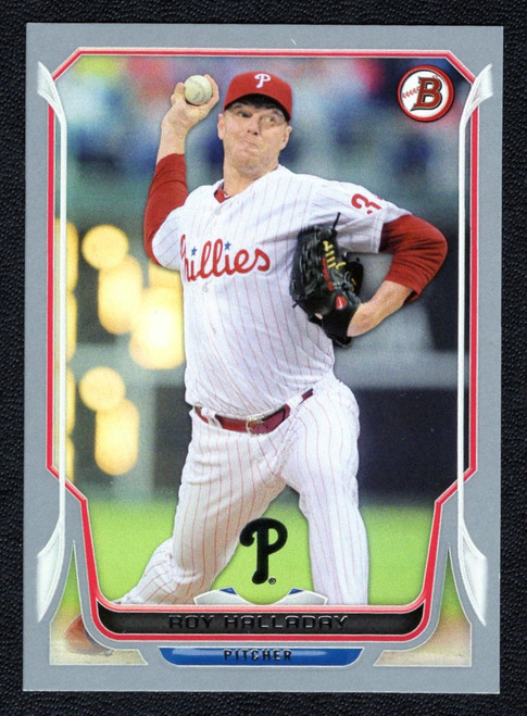 2014 Bowman #180 Roy Halladay Silver Parallel 48/75