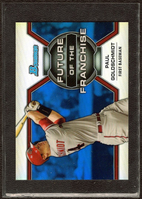 2013 Bowman Chrome #FF-PG Paul Goldschmidt Future Of The Franchise Mini Refractor 014/250