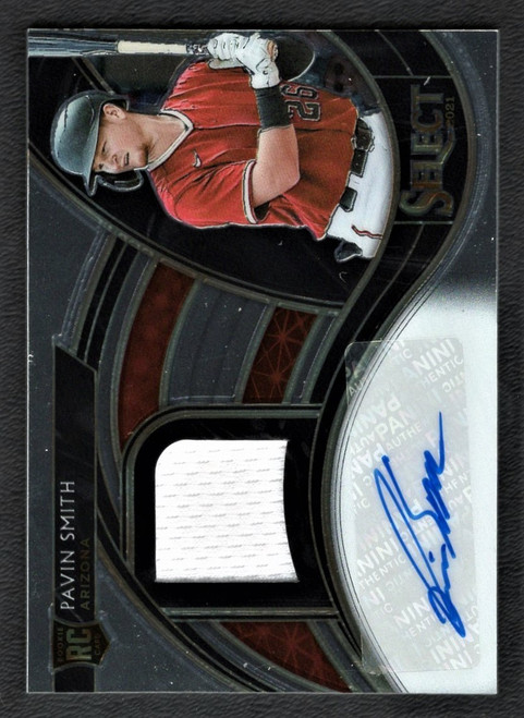 2021 Panini Select #RJS-PS Pavin Smith Rookie Jersey Autograph 136/299