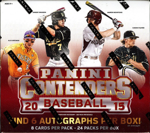 2015 Panini Contenders Baseball Hobby Box