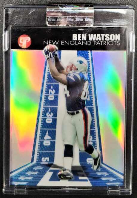 2004 Topps Pristine #57 Ben Watson Encased Uncirculated Refractor 0478/1099