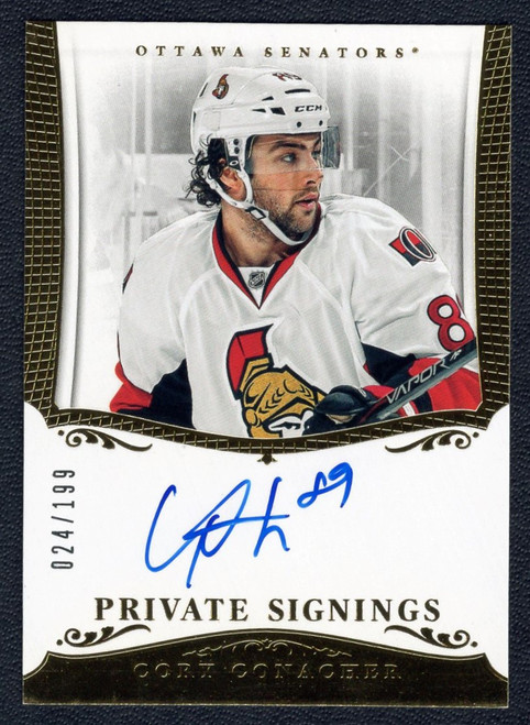 2013-14 Panini Dominion #PS-CC Cory Conacher Private Signings Autograph 024/199