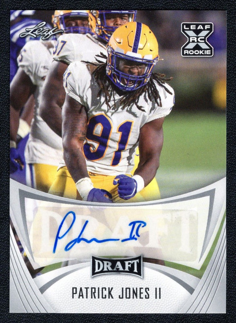 2021 Leaf Draft #BA-PJ2 Patrick Jones II Rookie XRC Autograph