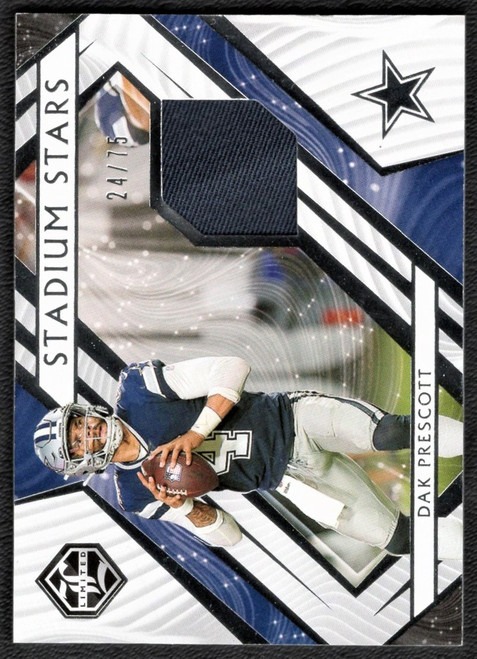 2021 Panini Limited #SS-DP Dak Prescott Stadium Stars Jersey Relic 24/75