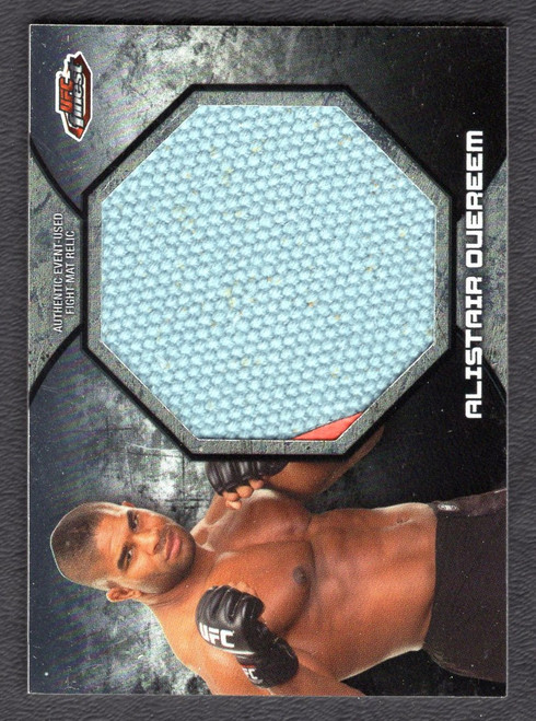 2013 Topps Finest #FFM-AO Alistar Overeem Finest Fight Mat Jumbo Relic