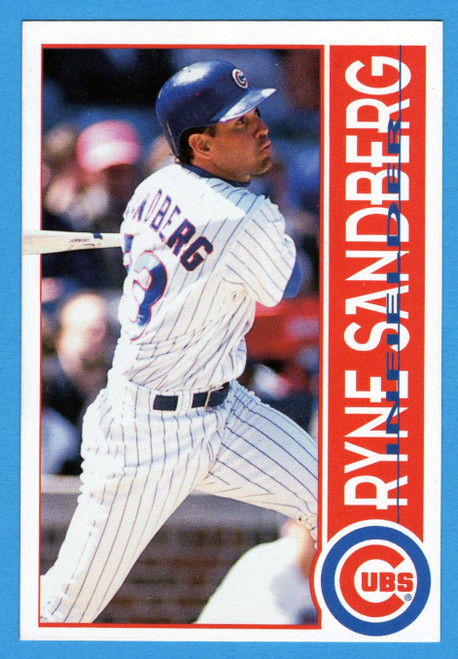 1996 Gatorade Chicago Cubs #18 Ryne Sandberg