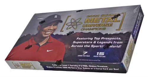 2022 Upper Deck Skybox Metal Universe Champions Hobby Box