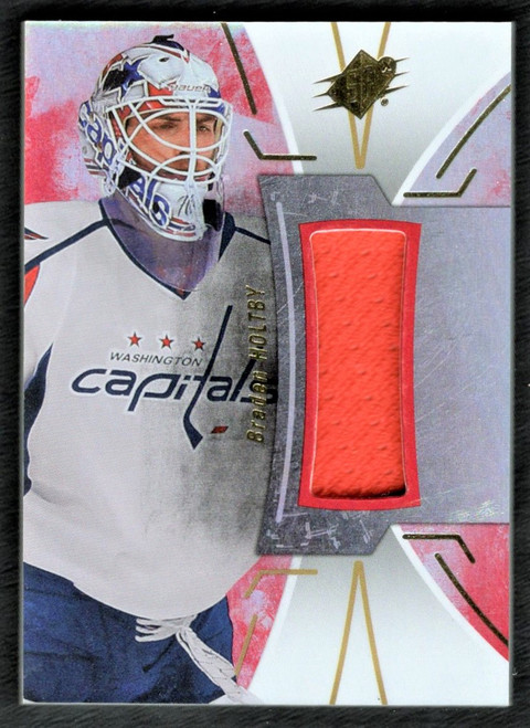 2016-17 Upper Deck SPX #48 Braden Holtby Game Used Jersey Relic