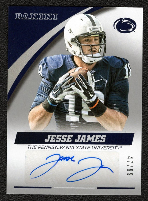 2016 Panini Penn State Collection #JJ-PSU Jesse James Autograph 47/99