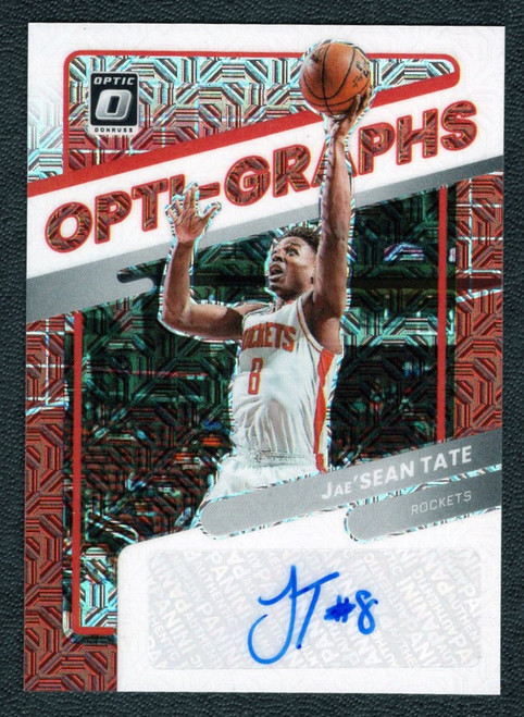 2021/22 Panini Donruss Optic #OG-JST Jae'Sean Tate Opti-Graphs Autograph