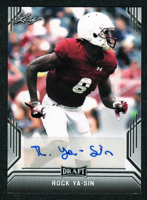 2019 Leaf Draft #BA-RYS Rock Ya-Sin Rookie Autograph