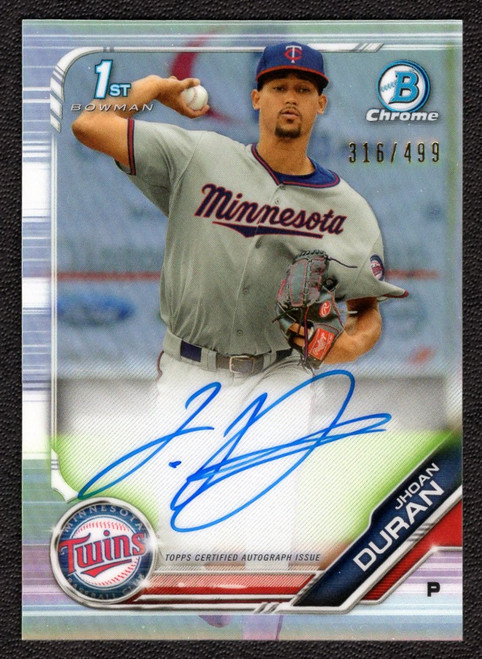 2023 Topps Finest Clay Holmes Blue Refractor Auto #FA-CH /150