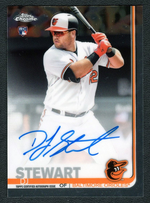 2019 Topps Chrome RA-DS DJ Stewart Rookie Autograph