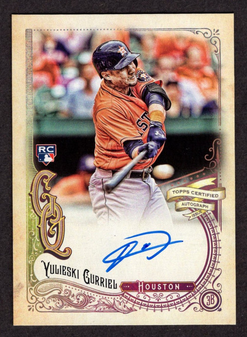 2017 Topps Gypsy Queen #GQA-YG Yulieski Gurriel Rookie Autograph