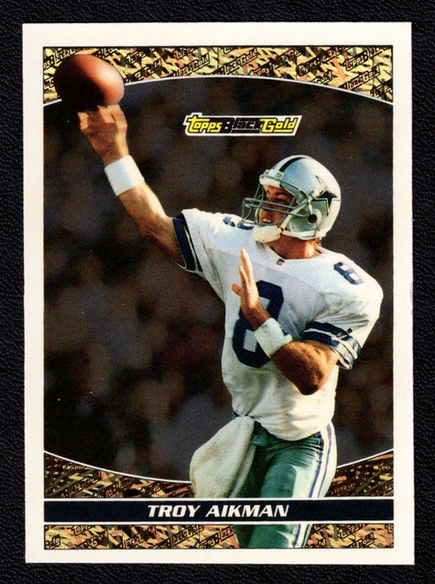 1993 Topps #8 Troy Aikman Black Gold