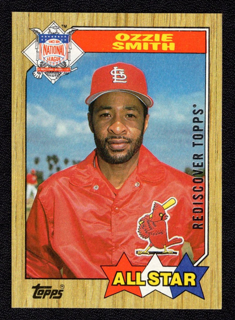 2017 Topps Rediscover Topps 1987 Topps #598 Ozzie Smith Buyback Silver