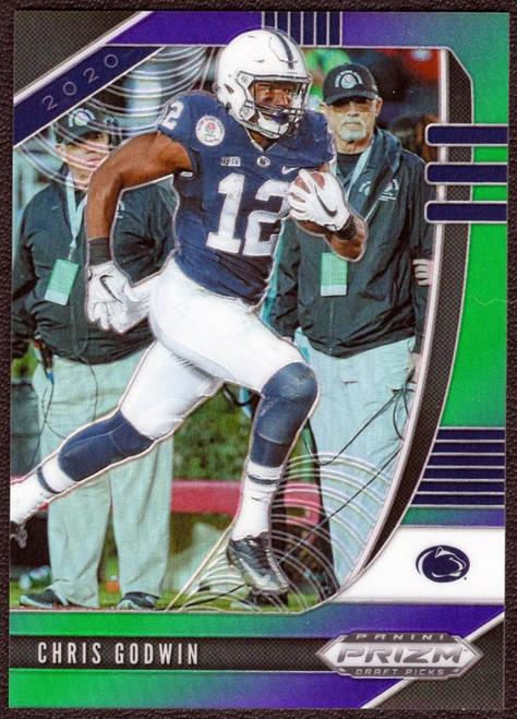 2020 Panini Prizm Draft Picks #16 Chris Godwin Green Purple Parallel 093/199