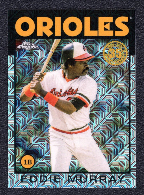 2021 Topps #86TC-49 Eddie Murray Silver Pack Chrome Refractor