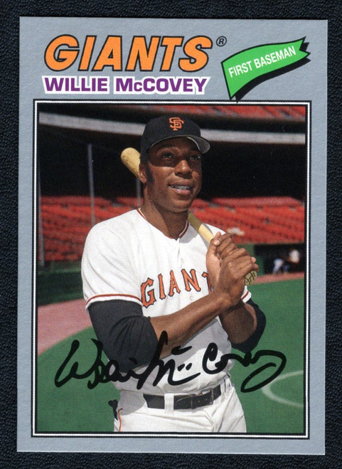 2018 Topps Archives #145 Willie McCovey Silver Parallel 46/99
