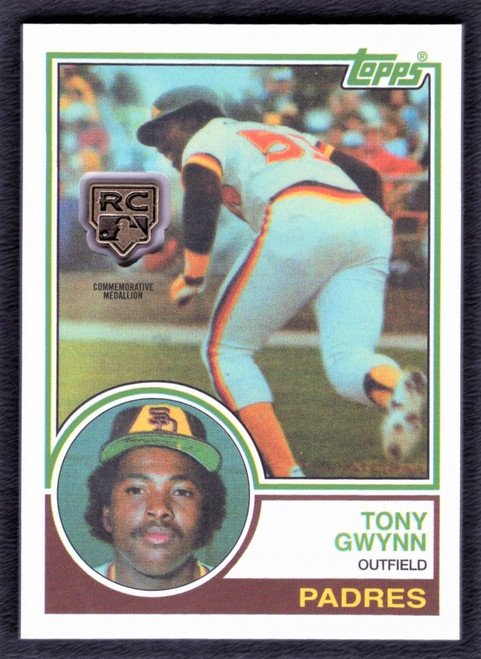 2020 Topps Series 1 #RCR-TG Tony Gwynn Retrospective RC Logo Medallion