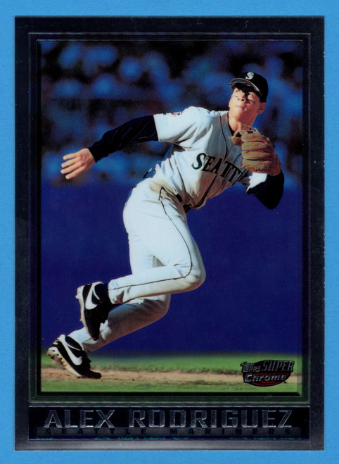 1998 Topps Super Chrome #36 Alex Rodriguez (Oversized)