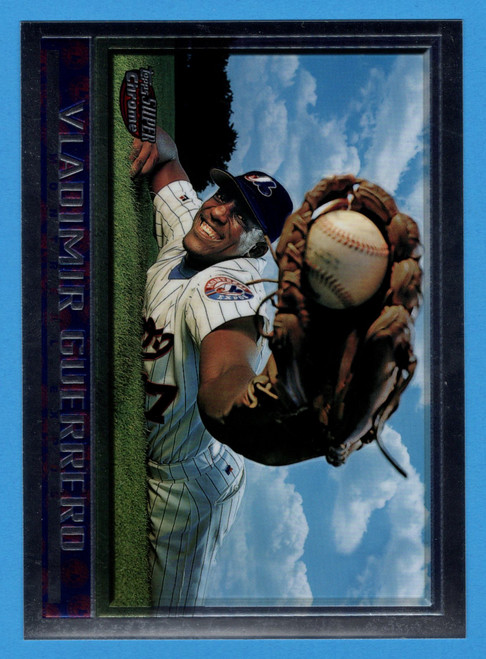 1998 Topps Super Chrome #3 Vladimir Guerrero (Oversized)