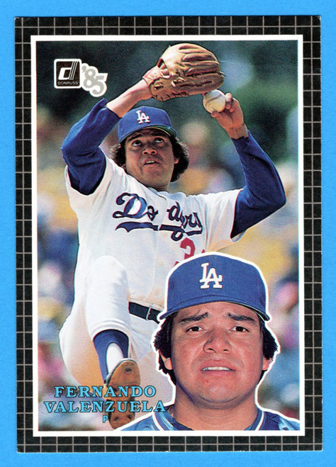 1985 Donruss Action All-Stars #37 Fernando Valenzuela (Oversized)