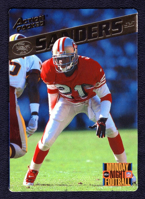 1995 Action Packed Monday Night Football #36 Deion Sanders