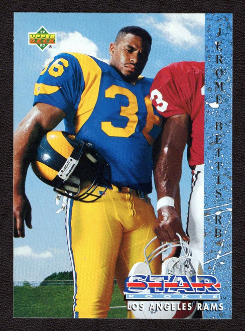 1993 Upper Deck #20 Jerome Bettis Star Rookie/RC