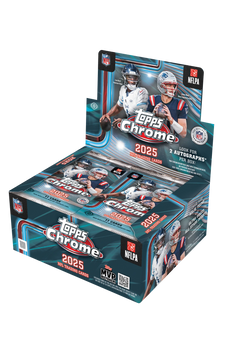 2025 Topps Chrome Football Jumbo Box - The Baseball Card King, Inc.