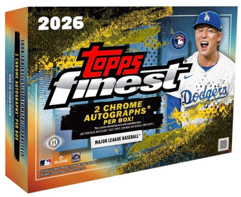2026 Topps Finest Baseball Breaker's Delight Box - The Baseball