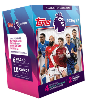 2026/27 Topps Flagship Premier League Soccer Blaster Box - The